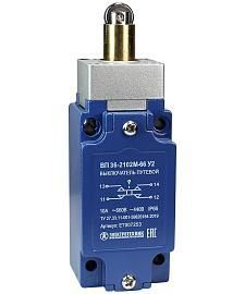 Выключатель путевой ВП 36-2102М-66 У2 толкатель с роликом 1з+1р безинерционный 30х60 мм без сальника 3А IP66 ET007253 Электротехник от поставщика КабельСпецСтрой Выключатель путевой ВП 36-2102М-66 У2 толкатель с роликом 1з+1р безинерционный 30х60 мм без сальника 3А IP66 ET007253 Электротехник от поставщика КабельСпецСтрой