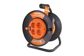 Удлинитель силовой УК6-004 TDM (4 места/50м ПВС 2х0,75) от поставщика КабельСпецСтрой