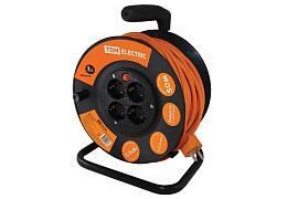 Удлинитель силовой УКз16-004 (IP44 4 места/50м ПВС 3х1,5)SQ1301-0543 TDM от поставщика КабельСпецСтрой