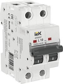 ARMAT Автоматический выключатель M10N 2P L 10А IEK от поставщика КабельСпецСтрой ARMAT Автоматический выключатель M10N 2P L 10А IEK от поставщика КабельСпецСтрой