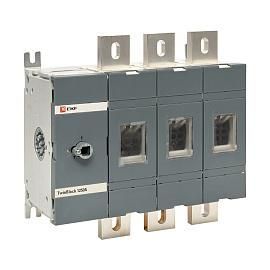 Рубильник 1250A 3P без рукоятки управления TwinBlock PROxima tb-s-1250-3p EKF от поставщика КабельСпецСтрой