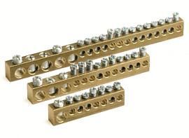 DKC BD1007 Шина латунная 5х6мм, 2х7,5мм от поставщика КабельСпецСтрой